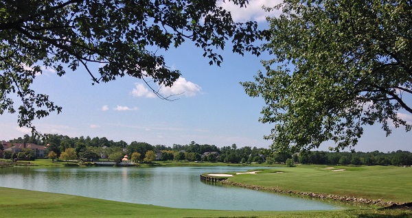 View from golf course at Dominion Club